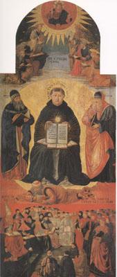 Benozzo Gozzoli The Triumph of st Thomas Aquinas (mk05) China oil painting art